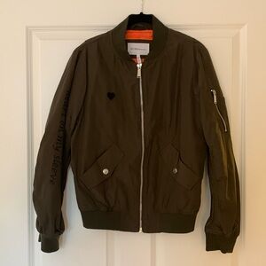 BCBGeneration bomber/flight jacket, size medium